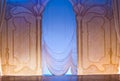 Scenography and curtain Royalty Free Stock Photo