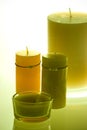 Scented Candles Royalty Free Stock Photo