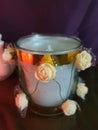 Scented candles beautiful decor night