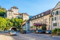 The Schattenburg castle in Feldkirch. Royalty Free Stock Photo