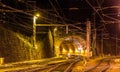 Schattenburg railway tunnel in Feldkirch Royalty Free Stock Photo