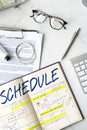 Schedule Activity Calendar Appointment Concept Royalty Free Stock Photo