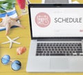 Schedule Appointment Meeting Agenda Planner Concept Royalty Free Stock Photo