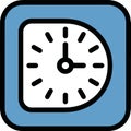 Schedule Icon on Transparent Background Time Management Illustration Project Planning Royalty Free Stock Photo