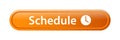 Schedule icon web button Royalty Free Stock Photo