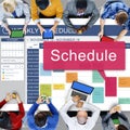 Schedule Organization Planning List To Do Concept