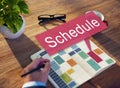 Schedule Organization Planning List To Do Concept