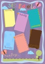 Schedule scrapbook