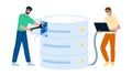 schema setting up database vector