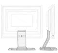 Schematic view of an LCD wireframe