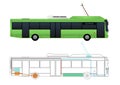 Scheme of the electric bus