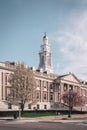Schenectady City Hall architecture, in Schenectady, New York Royalty Free Stock Photo
