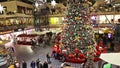 Christmas decorations of shopping mall in Schenefeld, Germany