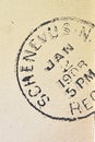 Schenevus New York Postmark