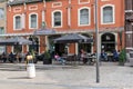 Scherpenheuvel, Flemish Brabant Region, Belgium - Touristical cafe at the pilgrimage Royalty Free Stock Photo