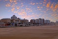 Scheveningen beach in the Netherlands Royalty Free Stock Photo