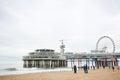 Scheveningen Pier at Scheveningen, the Netherlands Royalty Free Stock Photo