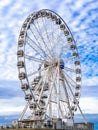 Scheveningen Strand, The Pier beach and promenade in The Hague, Netherlands Royalty Free Stock Photo