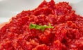 Schezwan Homemade hot chilli garlic sauce