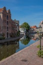 Schiedam historic building in summer Royalty Free Stock Photo