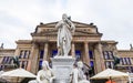 Schiller Monument in Gendarmenmarkt, Berlin, Germany Royalty Free Stock Photo