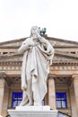 Schiller Monument in Gendarmenmarkt, Berlin, Germany Royalty Free Stock Photo