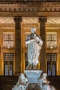 Schiller Monument on Gendarmenmarkt square in central Berlin, Germany Royalty Free Stock Photo