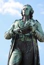 schiller monument in vienna (austria)