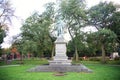 Schiller Statue Courtyard in Lincoln Park Chicago, Illinois