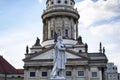 Schiller statue in front of French Cathedral