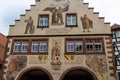 SCHILTACH, GERMANY - SEPTEMBER 1, 2019: Old town hall in Schiltach village, Baden-Wurttemberg state, Germa Royalty Free Stock Photo