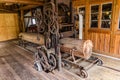 SCHILTACH, GERMANY - SEPTEMBER 1, 2019: Schuttesage sawmill museum in Schiltach village, Baden-Wurttemberg state, Germa Royalty Free Stock Photo