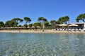 Schinias sandy beach, Marathon, Greece