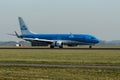 Schiphol Airport, North Holland/The Netherlands - February 16 2019: KLM Boeing 737-800 PH-BCA