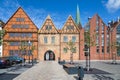 Schlachtermarkt square in Schwerin, Germany