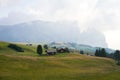 Schlern Massiccio dello Sciliar mountains on the Italian Alps Dolomites Royalty Free Stock Photo