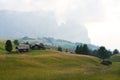 Schlern Massiccio dello Sciliar mountains on the Italian Alps Dolomites Royalty Free Stock Photo