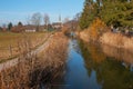 Schlierach river at spa town schliersee