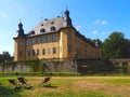 Schloss Dyck beautiful german water castle in Juechen