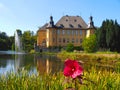 Schloss Dyck beautiful german water castle in Juechen