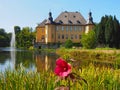 Schloss Dyck beautiful german water castle in Juechen