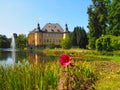 Schloss Dyck beautiful german water castle in Juechen