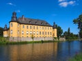 Schloss Dyck beautiful german water castle in Juechen