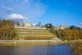 Schloss Eckberg and the Lingnerschloss near the river Elbe in Dresden