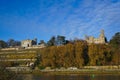 Schloss Eckberg and the Lingnerschloss near the river Elbe in Dresden