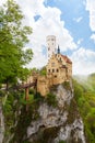 Schloss Lichtenstein castle on the cliff Germany