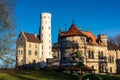 Schloss Lichtenstein Castle Germany Baden-Wuerttemberg Swabian A