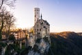 Schloss Lichtenstein Castle Germany Baden-Wuerttemberg Swabian A