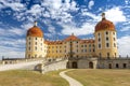 Schloss Moritzburg, Baroque castle in Moritzburg, near Dresden, Saxony Germany. Royalty Free Stock Photo