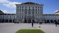 schloss nymphenburg castle bavaria munich pond lake park